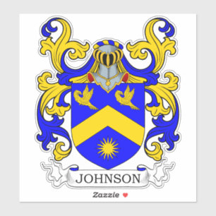 Pegatina Crest familiar Johnson