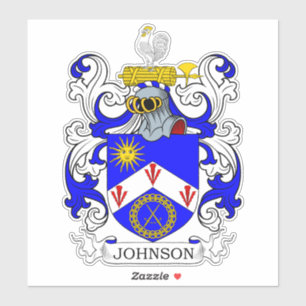 Pegatina Crest familiar Johnson