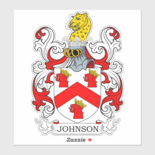 Pegatina Crest familiar Johnson