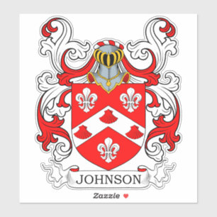 Pegatina Crest familiar Johnson