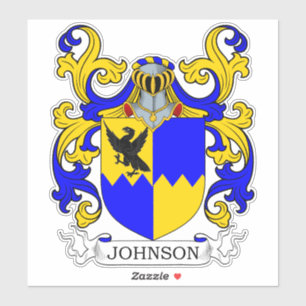 Pegatina Crest familiar Johnson