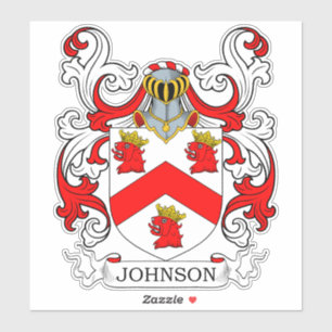 Pegatina Crest familiar Johnson