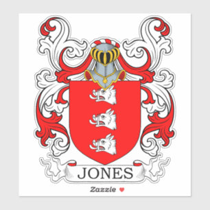 Pegatina Crest familiar Jones