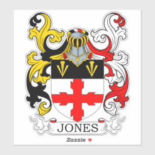 Pegatina Crest familiar Jones