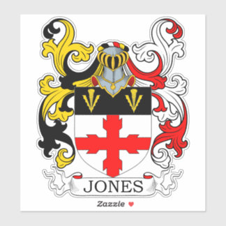 Pegatina Crest familiar Jones