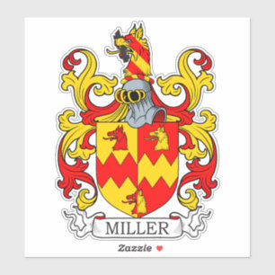 Pegatina Crest familiar Miller
