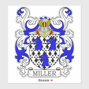 Pegatina Crest familiar Miller