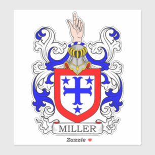 Pegatina Crest familiar Miller