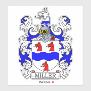 Pegatina Crest familiar Miller