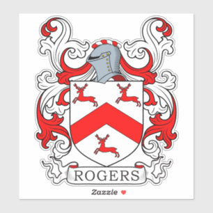 Pegatina Crest familiar Rogers