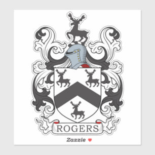 Pegatina Crest familiar Rogers