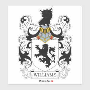 Pegatina Crest familiar Williams