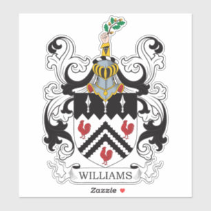 Pegatina Crest familiar Williams