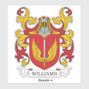 Pegatina Crest familiar Williams