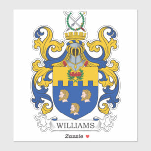 Pegatina Crest familiar Williams