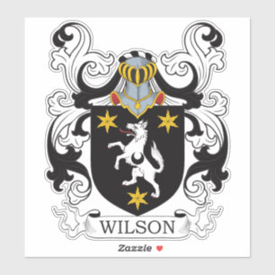 Pegatina Crest familiar Wilson