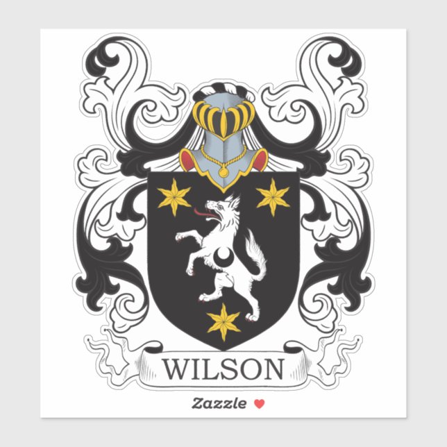 Pegatina Crest familiar Wilson (Hoja)
