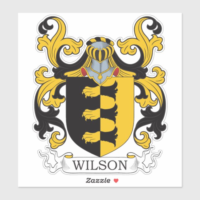 Pegatina Crest familiar Wilson (Hoja)