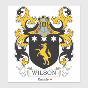 Pegatina Crest familiar Wilson