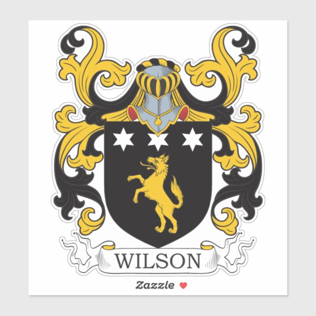 Pegatina Crest familiar Wilson (Hoja)