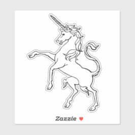 Pegatina Cría de unicornio