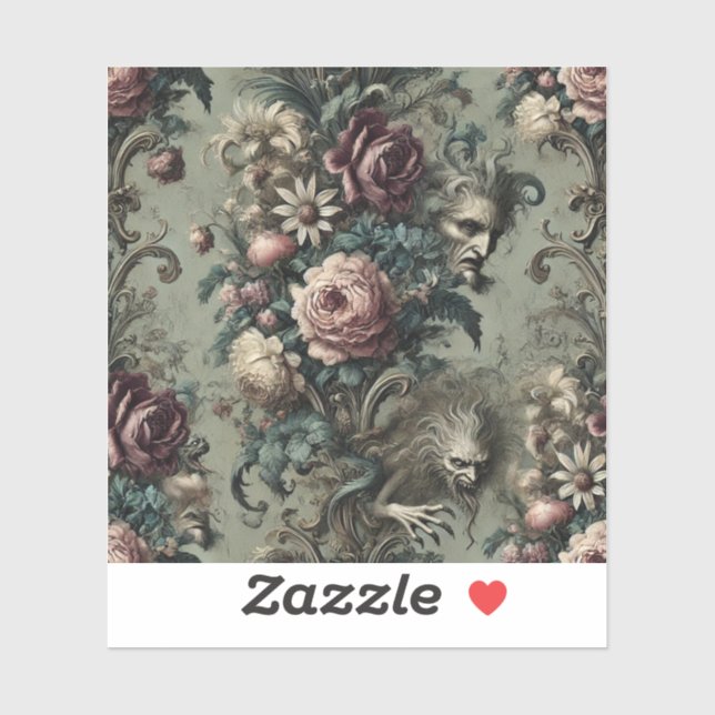 Pegatina Crimes Against the Eldridge – Gothic Folklore  (Hoja)