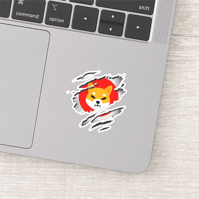 Pegatina criptodivisa SHIBA INU - SHIB Crypto SHIBA (Detalle)