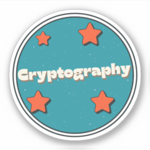 Pegatina Criptografía