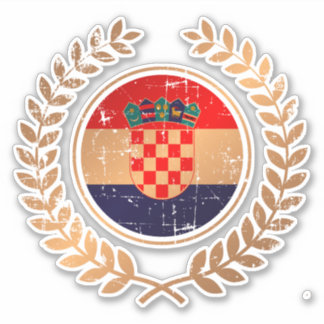 Pegatina Croacia