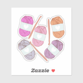 Pegatina Crochet Craft Yarn