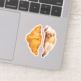 Pegatina Croissant