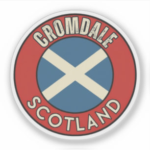 Pegatina Cromdale, Escocia