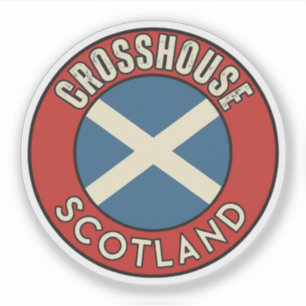 Pegatina Crosshouse, Escocia