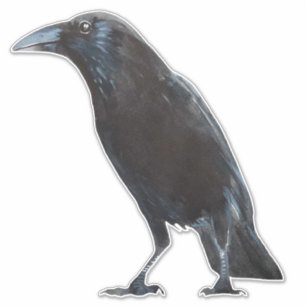 Pegatina Crow