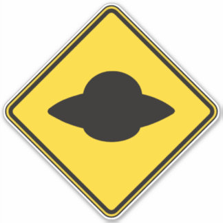 Pegatina Cruce de OVNI