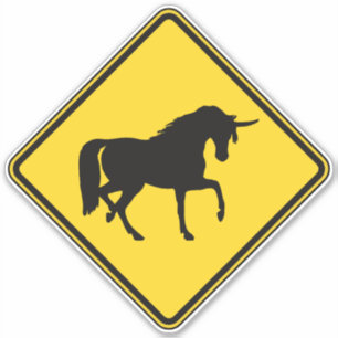 Pegatina Cruce de Unicornio