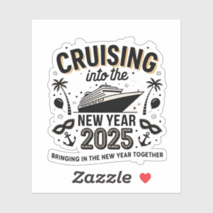Pegatina Cruising 2025 Making Recuerdos Together Family
