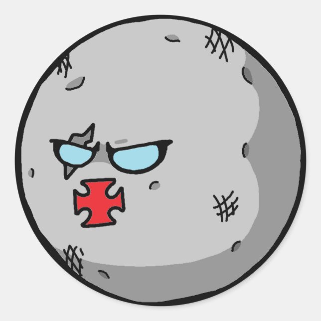 Pegatina Crusaderball (Anverso)