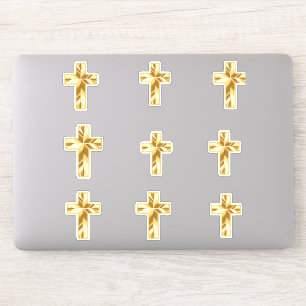 Pegatina Cruz cristiana