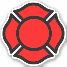 Pegatina Cruz de San Florian 1-UP