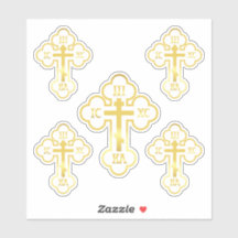 Cruz Ortodoxa de Oro NIKA