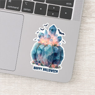 Pegatina Crystal Pumpkin Halloween