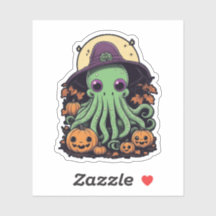 Cthulhu Halloween Madness - Bruja púrpura Kawaii