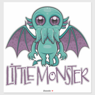 Pegatina Cthulhu Pequeño Monstruo