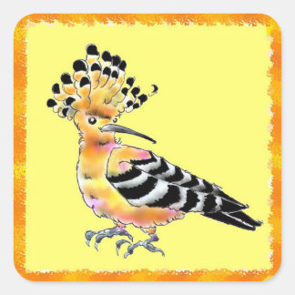 PEGATINA CUADRADA ヤツガシラちゃん