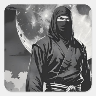 Pegatina Cuadrada 月下の密命（Gekka no Meimei）