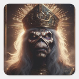 Pegatina Cuadrada 05 - Pope