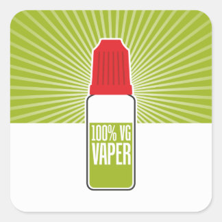 PEGATINA CUADRADA 100% VG