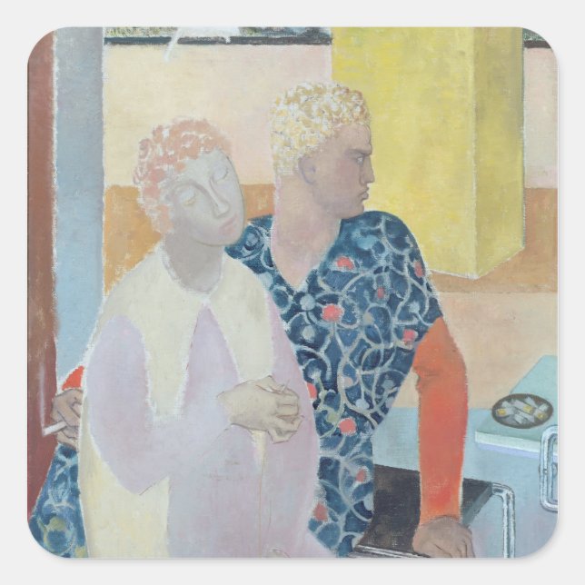 Pegatina Cuadrada 101o Tarde con Penélope (Anverso)