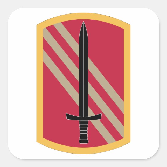 Pegatina Cuadrada 113.ª Brigada de Sostenimiento (Anverso)